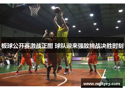 板球公开赛激战正酣 球队迎来强敌挑战决胜时刻